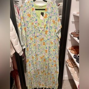 Karlie Floral Ditsy V-Neck Maxi